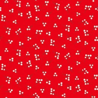 Makower UK - Scandi Christmas - Berries Red