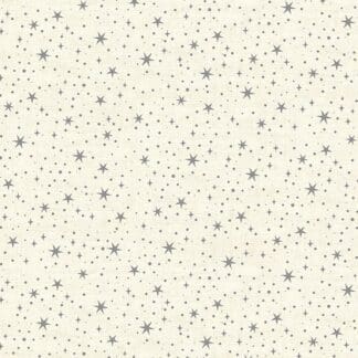 Makower UK - Scandi Christmas - Stars Grey