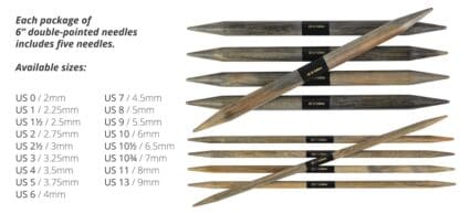 Lykke - Double Point Needles 6" - Image 2