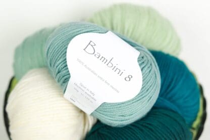 Bambini 8 - Extrafine Merino - Spearmint #18 - Image 3