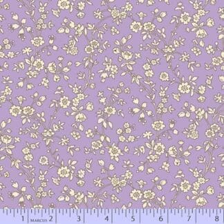 Aunt Graces Apron -Judy Rothermel - Flowers - Purple #0754-0135
