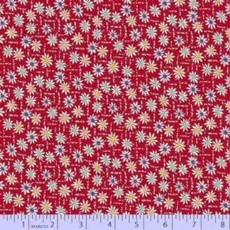 Aunt Graces Apron -Judy Rothermel - Daisy Stitch - Red #0758-0111