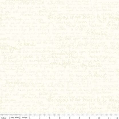 Tone on Tone Text Cream