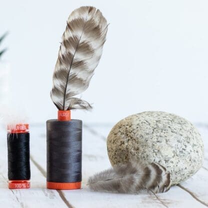 Aurifil 50wt Cotton Mako' - Bark 1140 - 200m Spool - Image 2