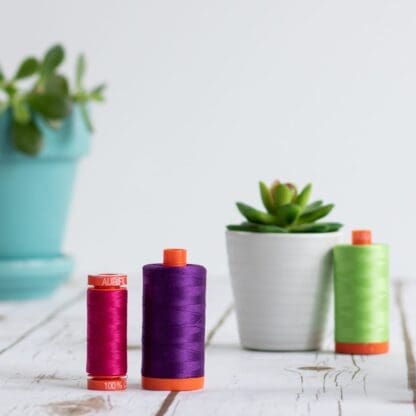 Aurifil 50wt Cotton Mako' - Bark 1140 - 200m Spool - Image 3