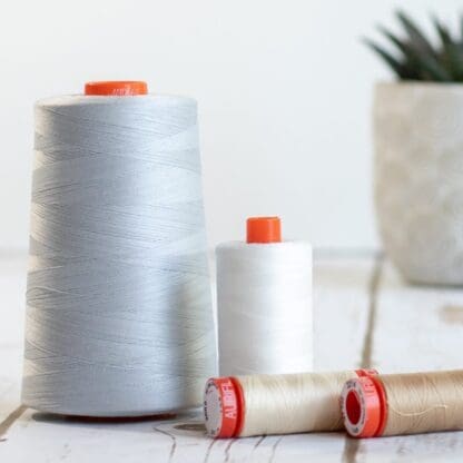 Aurifil 50wt Cotton Mako' - Bark 1140 - 200m Spool - Image 6