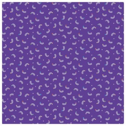 Unicorn Kingdom - Shooting Stars - Purple Sparkle