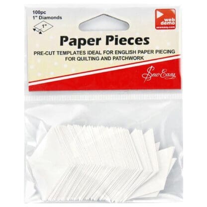 Sew Easy - Paper Pieces - 1” Diamonds