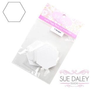 Sue Daley - Paper Pieces - 1” Hexagons