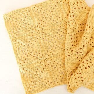 Crochet Lattice Blanket - Sue Daley Designs