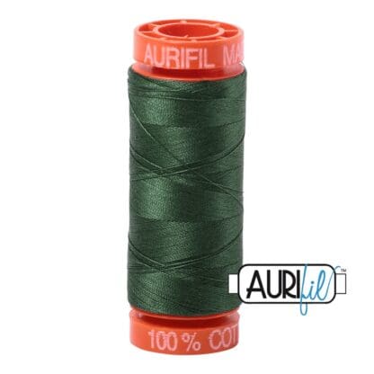 Aurifil 50wt Cotton Mako' - Pine 2892 - 200m Spool