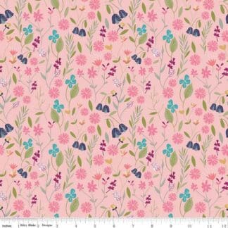 In the Meadow - Flower Field - Pink