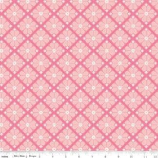 In the Meadow - Lattice - Pink