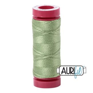 Aurifil - 12wt Cotton Mako’ - Light Green 2882