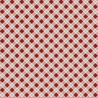 Bee Plaids - Scarecrow - Barn Red