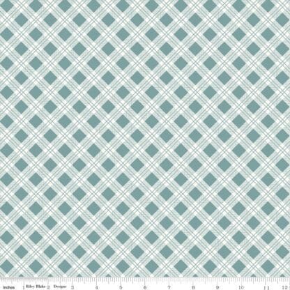 Bee Plaids - Scarecrow - Teal