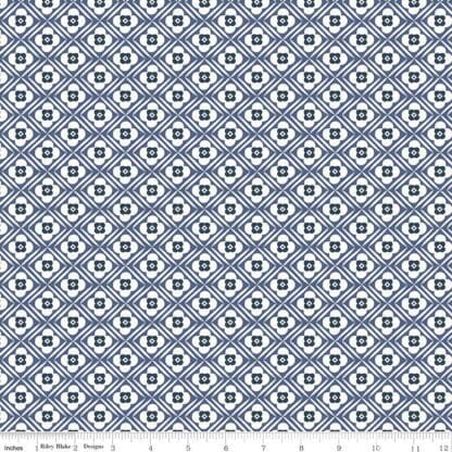 Bee Plaids - Hugs - Denim