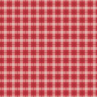 Bee Plaids - Cozy - Cayenne