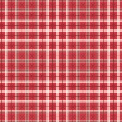 Bee Plaids - Cozy - Cayenne