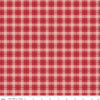 Bee Plaids - Cozy - Cayenne