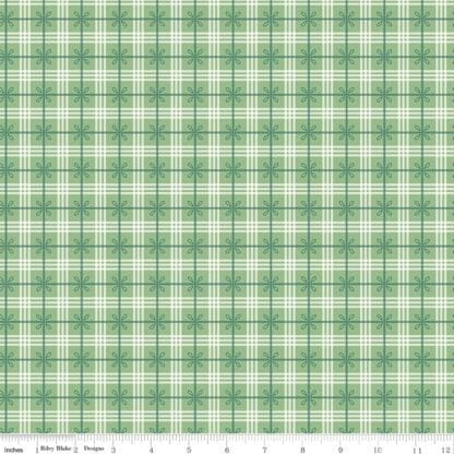 Bee Plaids - Cozy - Leaf