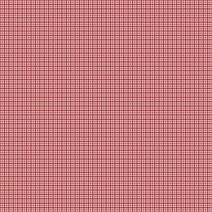 Bee Plaids - Harvest - Barn Red