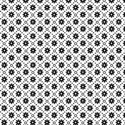 Night & Day - Daisy Chain - White/Black