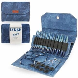 Lykke - Interchangeable Needles Set 5” Indigo - Azure