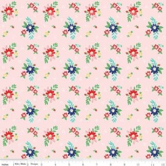 Quilt Fair - Floral - Pink