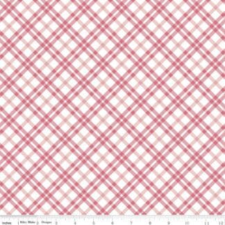 Easter Parade - Picnic Check - Raspberry