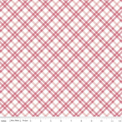 Easter Parade - Picnic Check - Raspberry