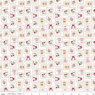 Cook Book - Stamps - Red