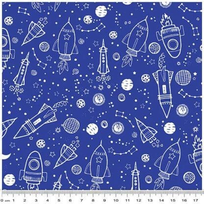 Lift Off - Space Galaxy - Blue