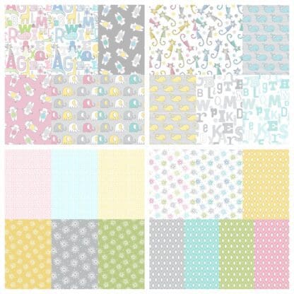 Adorable Alphabet - Fat Quarter Bundle