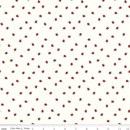 Red Hot - Ladybugs - White