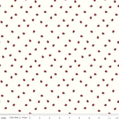 Red Hot - Ladybugs - White