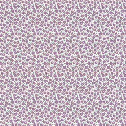Aunt Grace Sew Charming - Sweet Peas - Purple