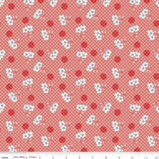 Basin Feedsacks - Daisy - Red