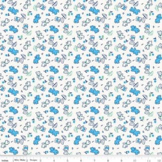 Basin Feedsacks - Bears - Blue