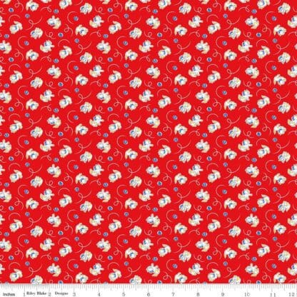 Basin Feedsacks - Kitties - Red