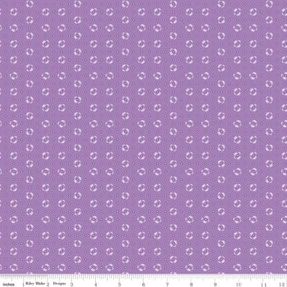 Basin Feedsacks - Dots - Violet