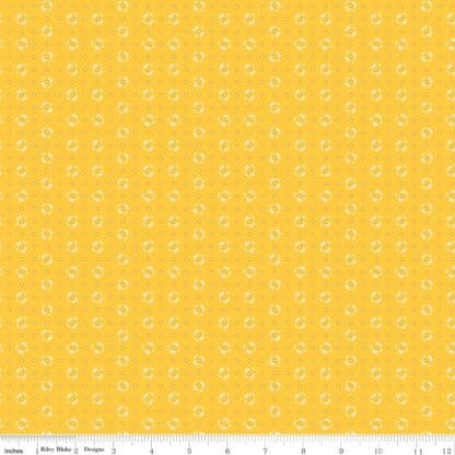 Basin Feedsacks - Dots - Yellow