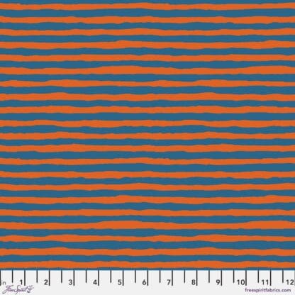 August 2022 - Comb Stripe - Orange