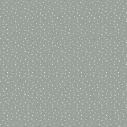 Misty Morning - Tossed Squares - Pewter