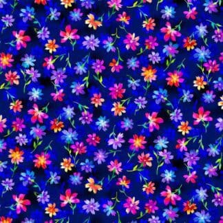 Luminous Blooms - Luminous Blossoms - Navy