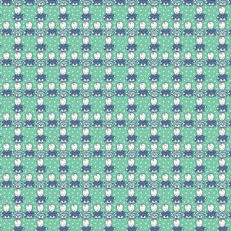 Aunt Grace Simply Charming - Kewpie Doll - Aqua