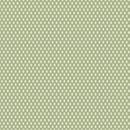 Aunt Grace Simply Charming - Oval - Nile Green