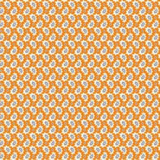Aunt Grace Simply Charming - Little Paisley - Orange