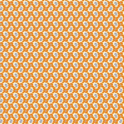 Aunt Grace Simply Charming - Little Paisley - Orange