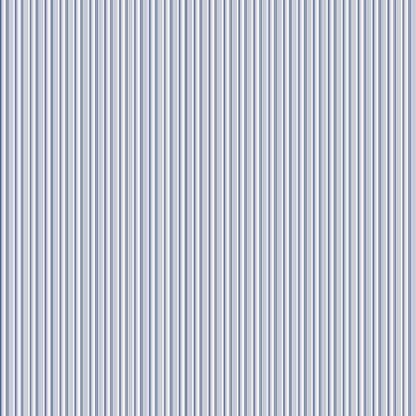 Aunt Grace Simply Charming - Lawn Stripe - Blue